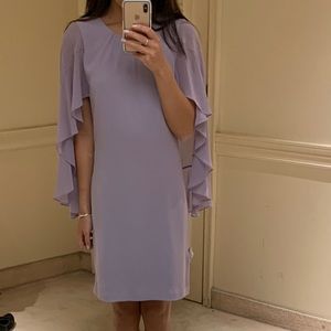 Cape style BCBG maxazria dress